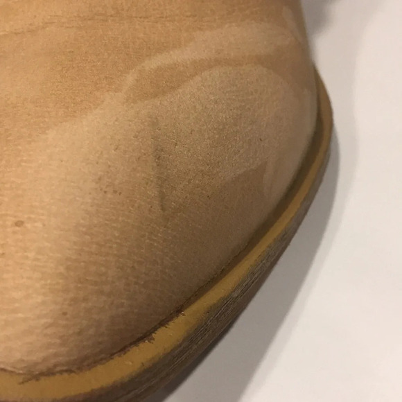 Sole Society Nancy Tan Stacked Heel Booties - Picture 2 of 7